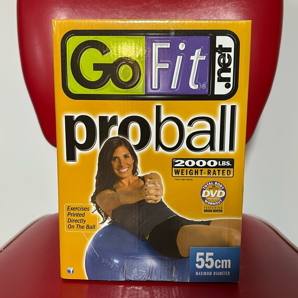 GOFIT 55CM PRO STABILITY BALL
